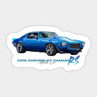 1970 Chevrolet Camaro RS Muscle Car Sticker